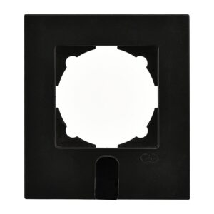 Günsan Eqona Metalik Siyah Pratik Anahtarlık Çerçeve