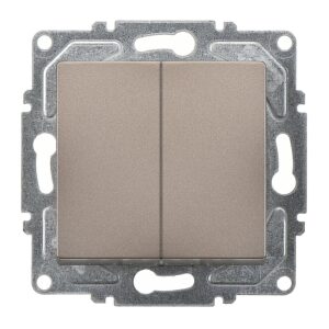 Günsan Eqona Mocha Vidalı Komütatör 10AX 250V