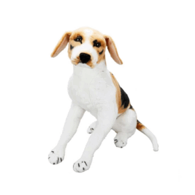 Çocuk 01409 Oturan Beagle Köpek Peluş 68 cm
