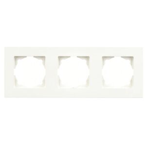 Günsan Eqona Fildişi Beyazı Üçlü Çerçeve