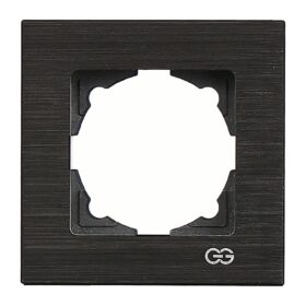 Günsan Eqona Siyah Inox Tekli Çerçeve