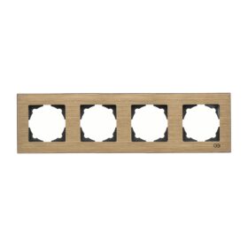 Günsan Eqona Bronz Inox Dörtlü Çerçeve