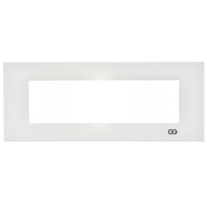 Günsan Domino Beyaz Flat Yedili Çerçeve - 7M