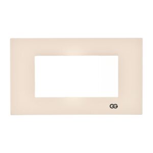 Günsan Domino Krem Flat Dörtlü Çerçeve - 4M