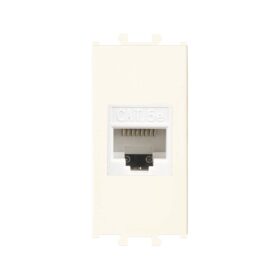 Günsan Domino Krem Data Prizi (RJ45 Cat5E) - 1M