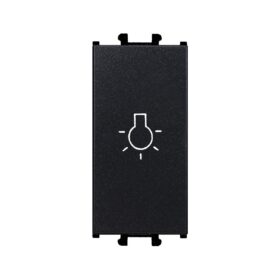 Günsan Domino Siyah Vidalı Liht Anahtar - 1M - 16AX 250V