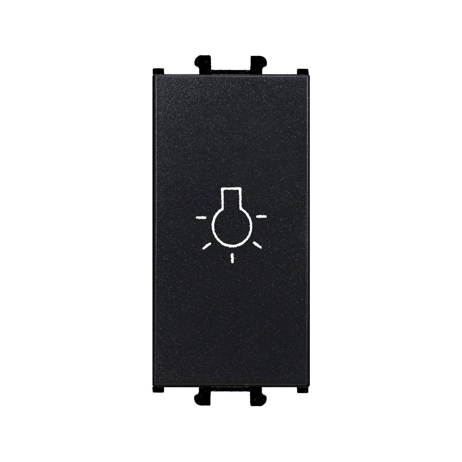 Günsan Domino Siyah Vidalı Liht Anahtar - 1M - 16AX 250V