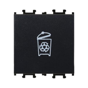 Günsan Domino Siyah Çöp Öğütücü Anahtarı - 1M