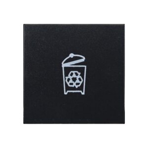 Günsan Domino Siyah Kapak Çöp Öğütücü Anahtarı 2M