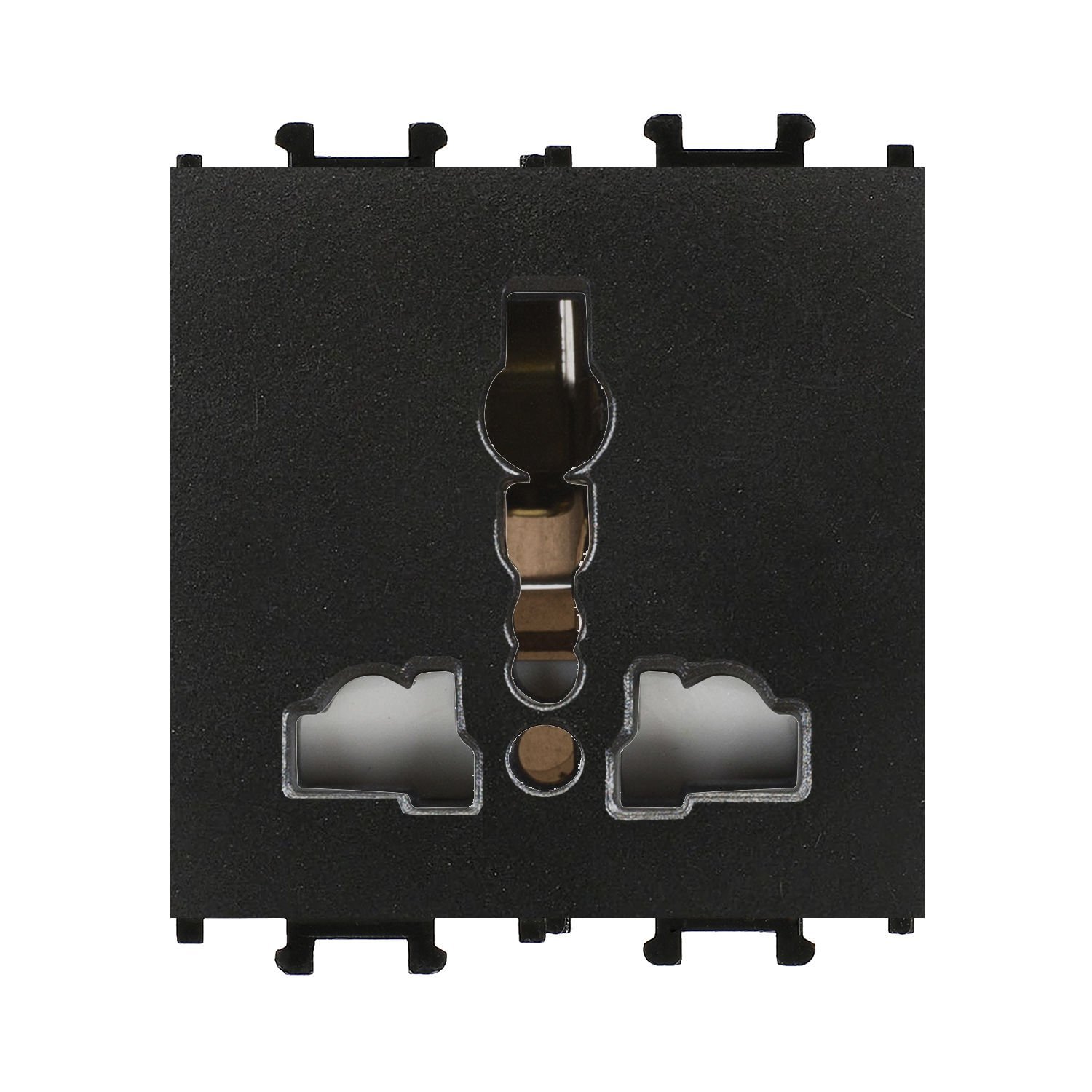 Günsan Domino Siyah Universal Priz- 2M