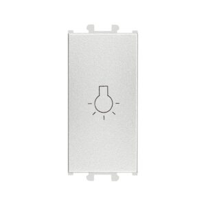 Günsan Domino Gümüş Vidalı Liht Anahtar - 1M - 16AX 250V