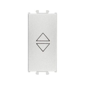 Günsan Domino Gümüş Vidalı Vavien Anahtar - 1M - 16AX 250V