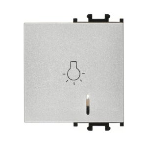 Günsan Domino Gümüş Kapak Işıklı Liht 2M