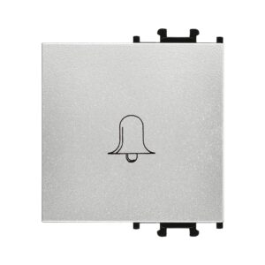 Günsan Domino Gümüş Kapak Zil Butonu 2M