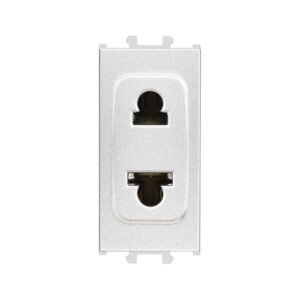 Günsan Domino Gümüş Priz (Cihaz Tipi) - 1M