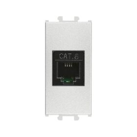 Günsan Domino Gümüş Data Prizi (RJ45 Cat6) - 1M