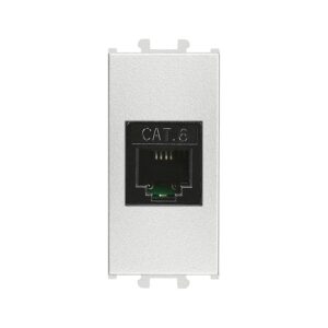 Günsan Domino Gümüş Data Prizi (RJ45 Cat6) - 1M