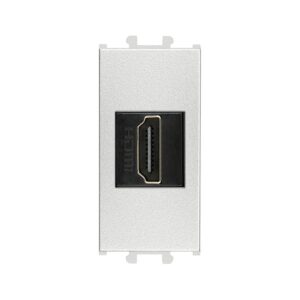 Günsan Domino Gümüş HDMI Prizi - 1M