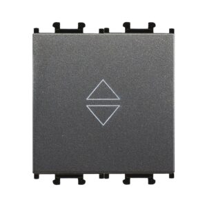 Günsan Domino Füme Vidalı Geniş Vavien Anahtar - 2M - 16AX 250V