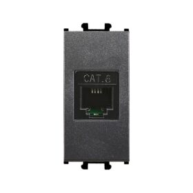 Günsan Domino Füme Data Prizi (RJ45 Cat6) - 1M