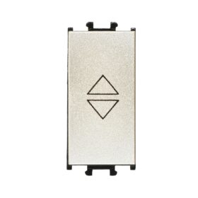 Günsan Domino Metalik Bej Vidalı Vavien Anahtar - 1M - 16AX 250V