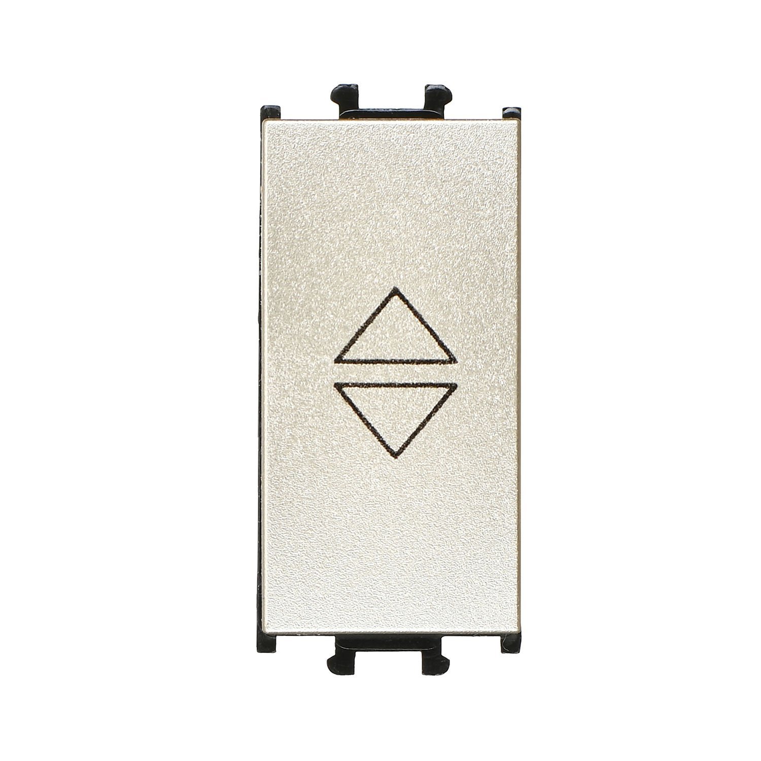 Günsan Domino Metalik Bej Vidalı Vavien Anahtar - 1M - 16AX 250V