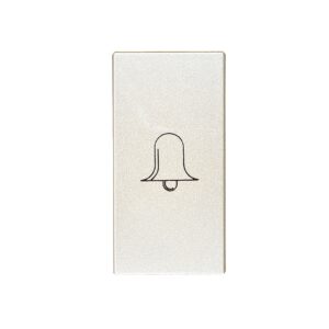 Günsan Domino Metalik Bej Kapak Zil Butonu 1M