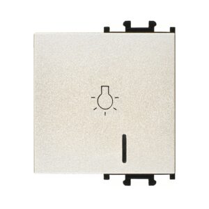 Günsan Domino Metalik Bej Kapak Işıklı Liht 2M