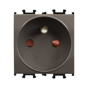 Günsan Domino Mocha Çocuk Korumalı UPS Topraklı Priz - 2M - 16AX 250V