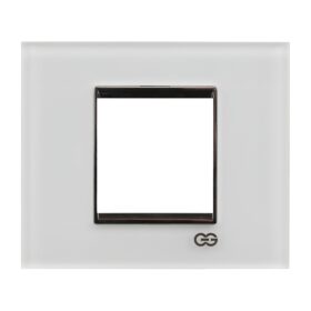 Günsan Domino Beyaz & Krom Çerçeve Çıtası - 2M