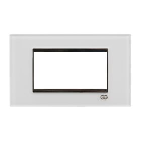 Günsan Domino Beyaz & Krom Çerçeve Çıtası - 4M