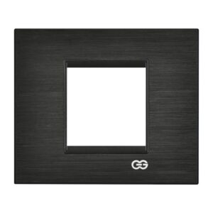 Günsan Domino Siyah & Siyah Çerçeve / Çıtası Krom- 2M