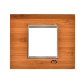 Günsan Domino Bambu Ahşap Çerçeve / Çıtası Metalik Bej -2M