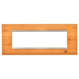 Günsan Domino Bambu & Metalik Bej Çerçeve Çıtası - 7M