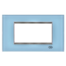 Günsan Domino Gök Mavisi & Krom Çerçeve Çıtası - 4M