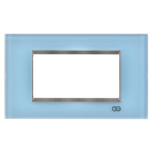 Günsan Domino Gök Mavisi & Krom Çerçeve Çıtası - 4M