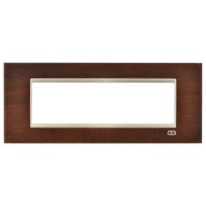 Günsan Domino Amerikan Ceviz & Metalik Bej Çerçeve Çıtası - 7M