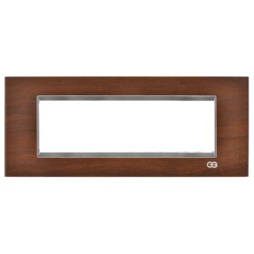 Günsan Domino Amerikan Ceviz & Krom Çerçeve Çıtası - 7M