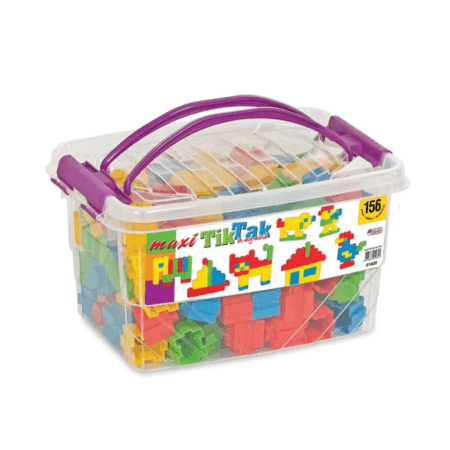 Çocuk 01939 Dede Maksi Tik Tak Blok Seti 156 Parça