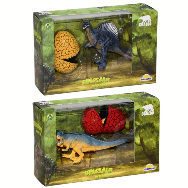 02695 Sunman, Dinozor ve Yavrusu Oyun Seti - Görsel 2