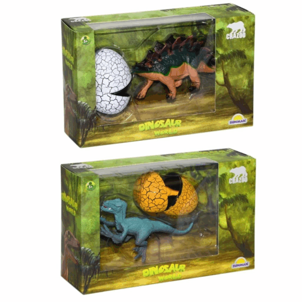 02695 Sunman, Dinozor ve Yavrusu Oyun Seti - Görsel 3