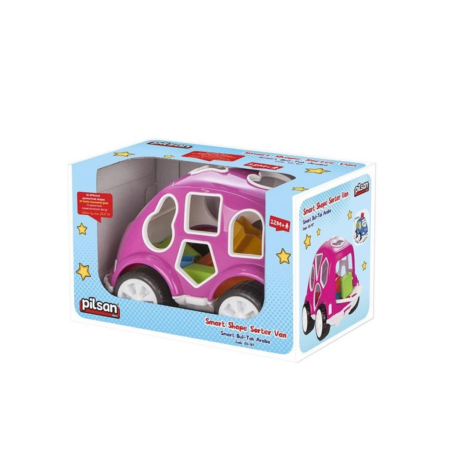 Pembe Smart Bultak araba ile ince motor becerileri ve koordinasyon gelişimi