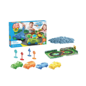 Çocuk 03463 Dede, Arabalar Seti Kinetik Oyun Kumu / +3 yaş