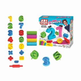 Çocuk 03552 3D Rakamlar Hamur Set 200 gr  -Dede