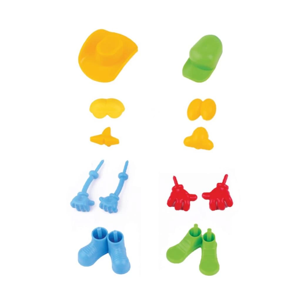 03576 İnsan Figürü Seti Oyun Hamuru 150 gr - Görsel 2