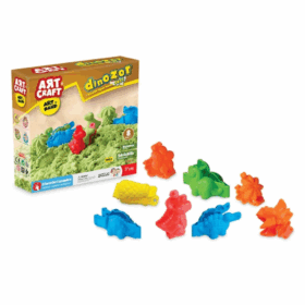 Çocuk 03613 Artsand Dinozor Kum Seti 500 gr -Dede