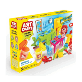Çocuk 03658 Mutfak Oyun Hamur Seti 280 gr -Dede