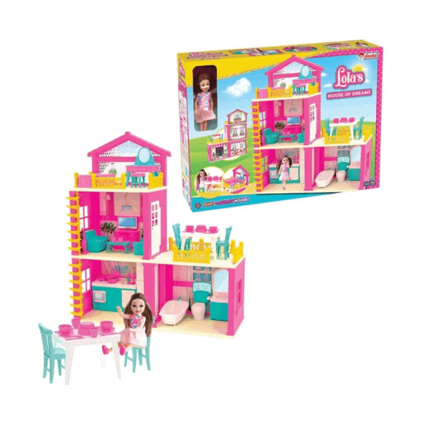 Çocuk 03663 LOLA NIN DÜŞLER EVİ 3 KATLI - Görsel 2