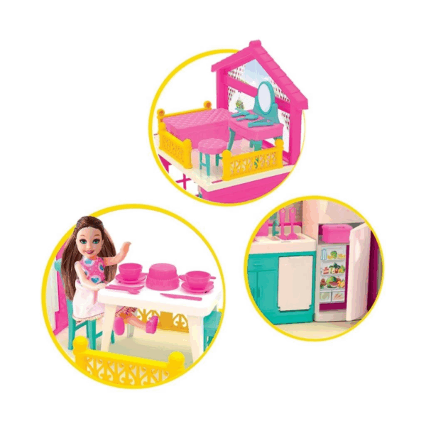 Çocuk 03663 LOLA NIN DÜŞLER EVİ 3 KATLI - Görsel 4