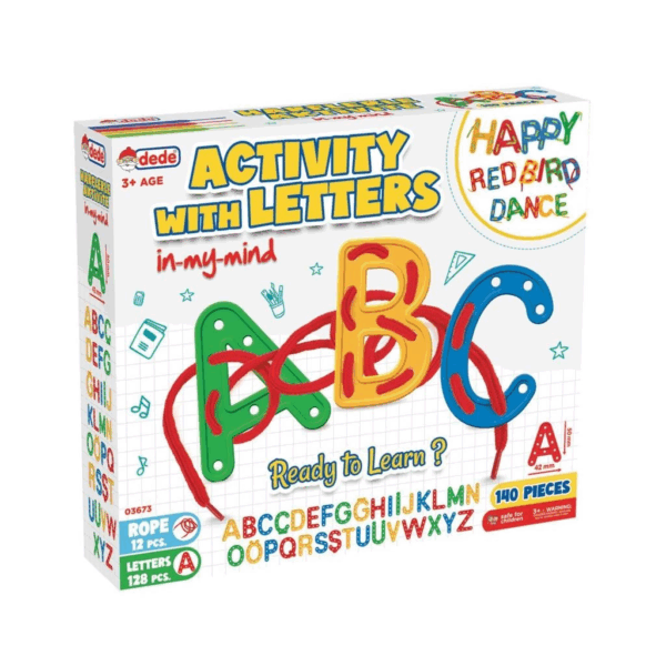 Çocuk 03673 Harflerle Aktivite 140 parça -Dede - Görsel 2